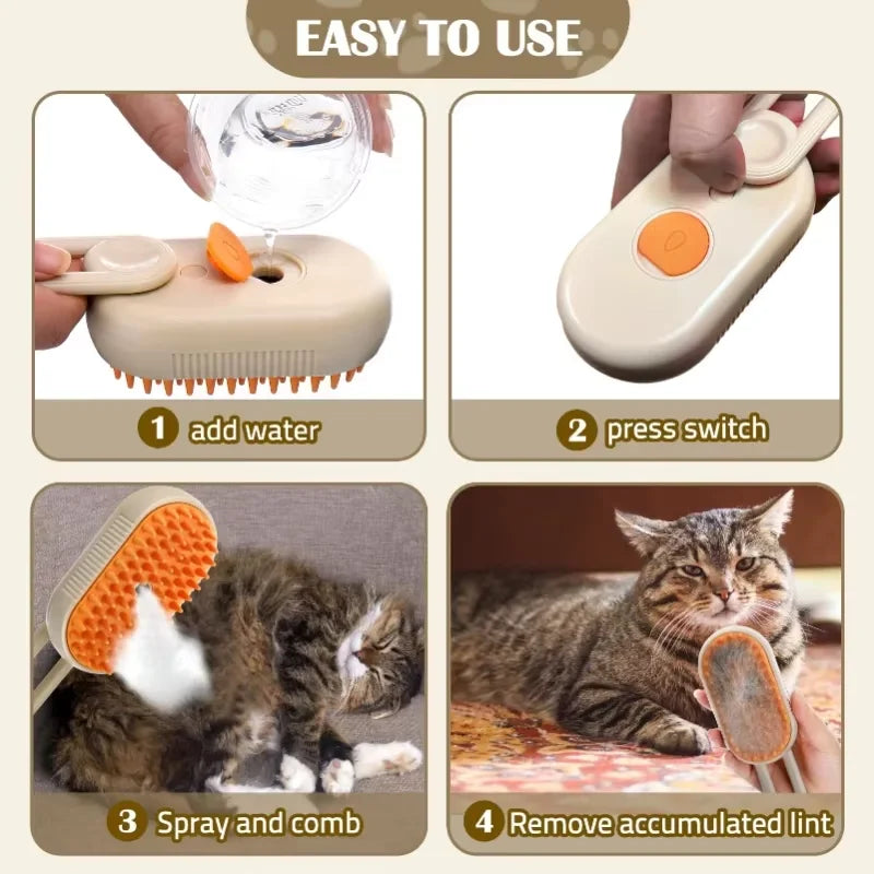Multi Purpose Tangle Free Pet Brush